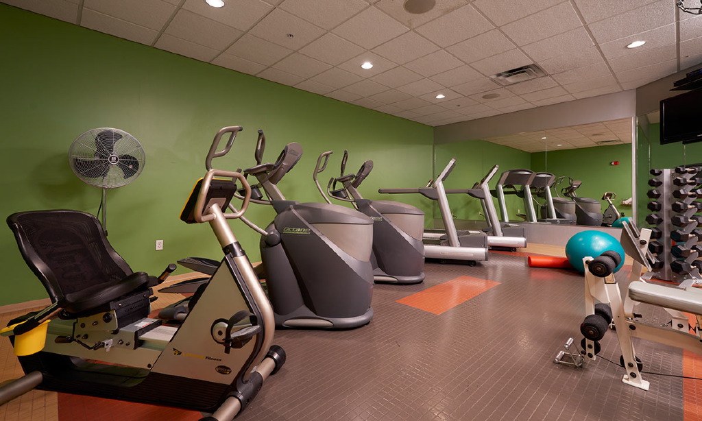 The Metro Apartments Fitness area